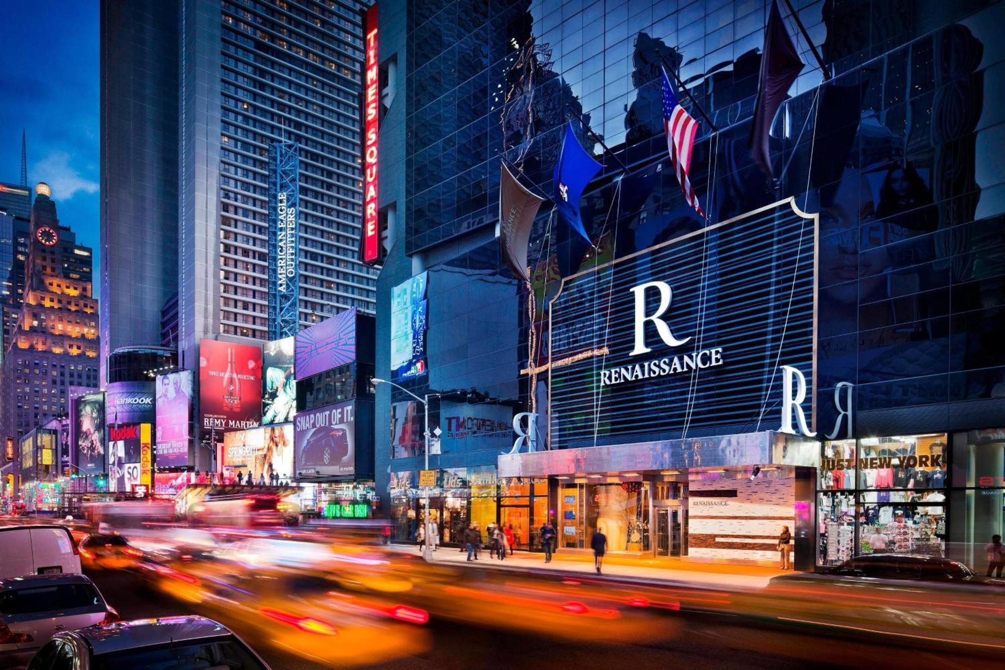 Hotel Renaissance New York Times Square By Marriott Exteriér fotografie